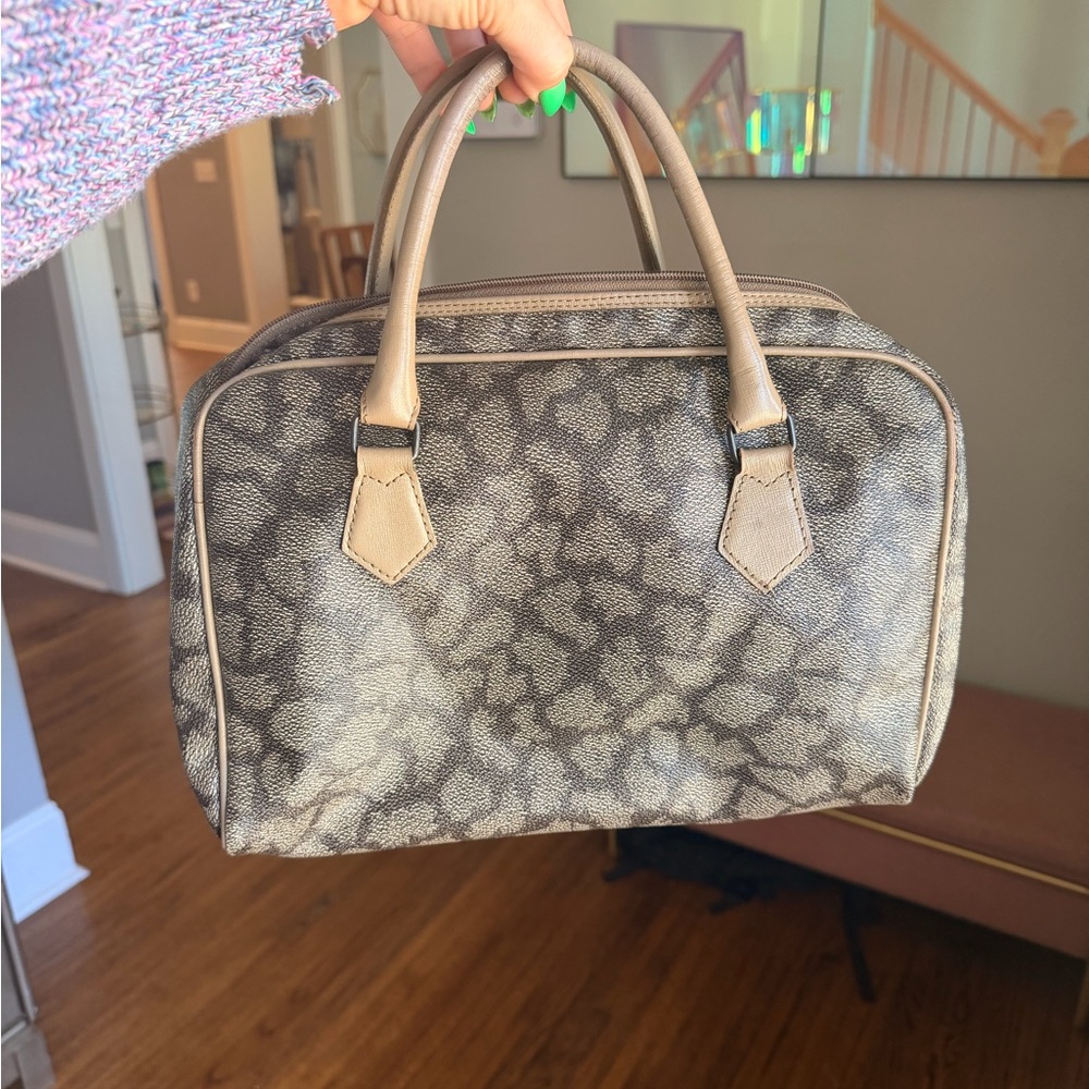 Vintage YSL Giraffe Leather Boston Bag - Picture 3 of 9